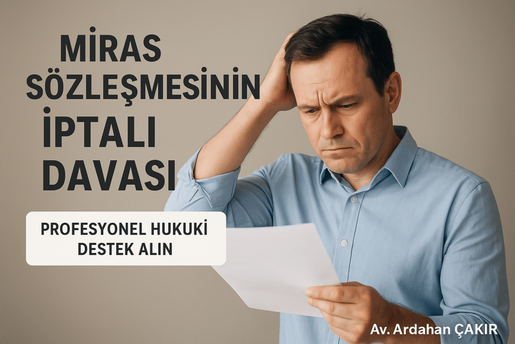 Miras Sözleşmesinin İptali Davası