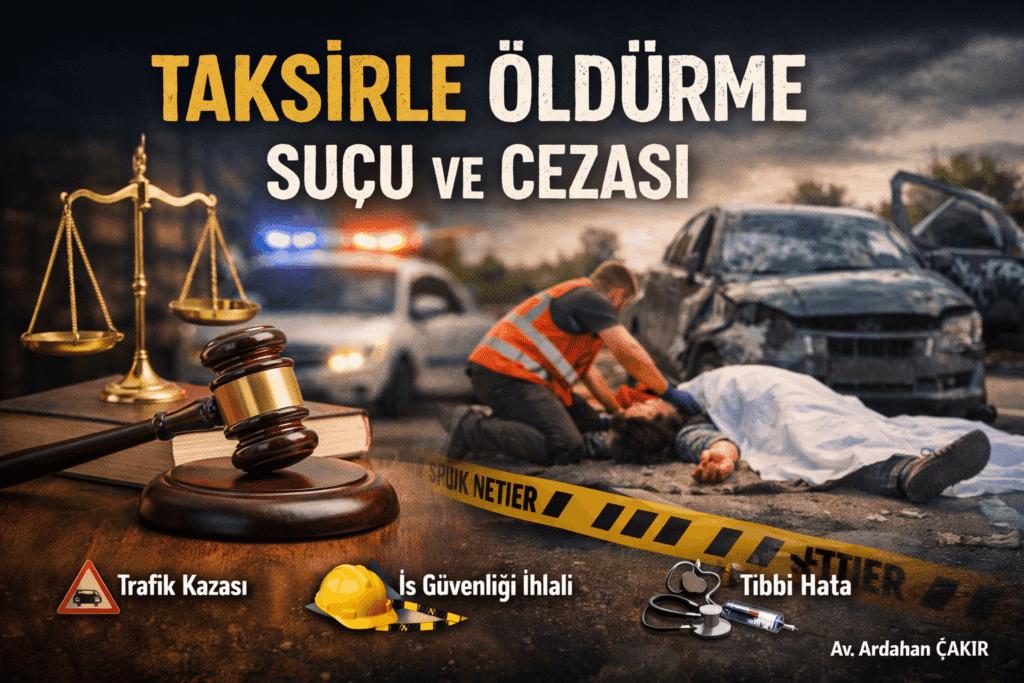 Taksirle Öldürme