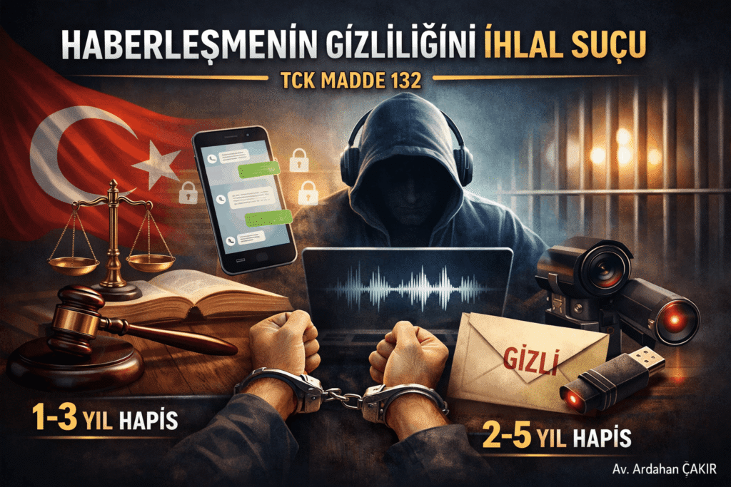 Haberleşmenin Gizliliğini İhlal Suçu ve Cezası