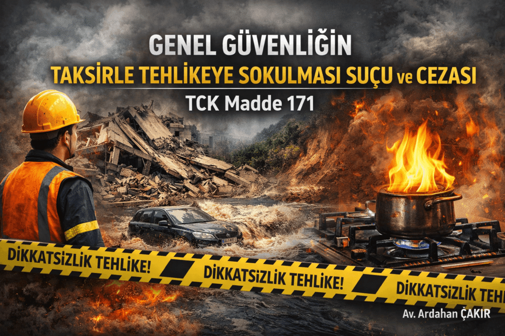 Genel Güvenliğin Taksirle Tehlikeye Sokulması Suçu ve Cezası