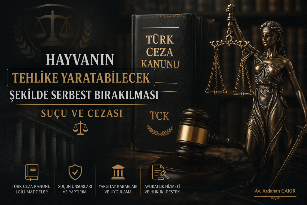 hayvanın salınması suçu