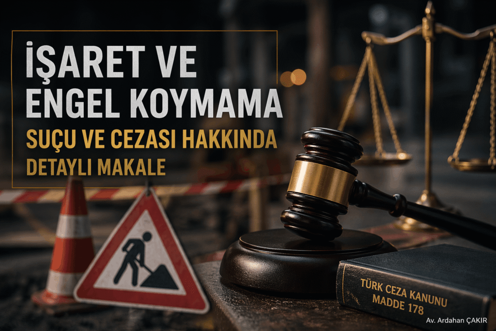 trafik işaretinin olmaması