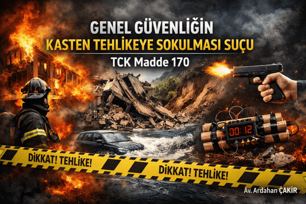 Genel Güvenliğin Kasten Tehlikeye Sokulması Suçu ve Cezası