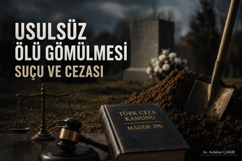 kaçak ölü gömülmesi