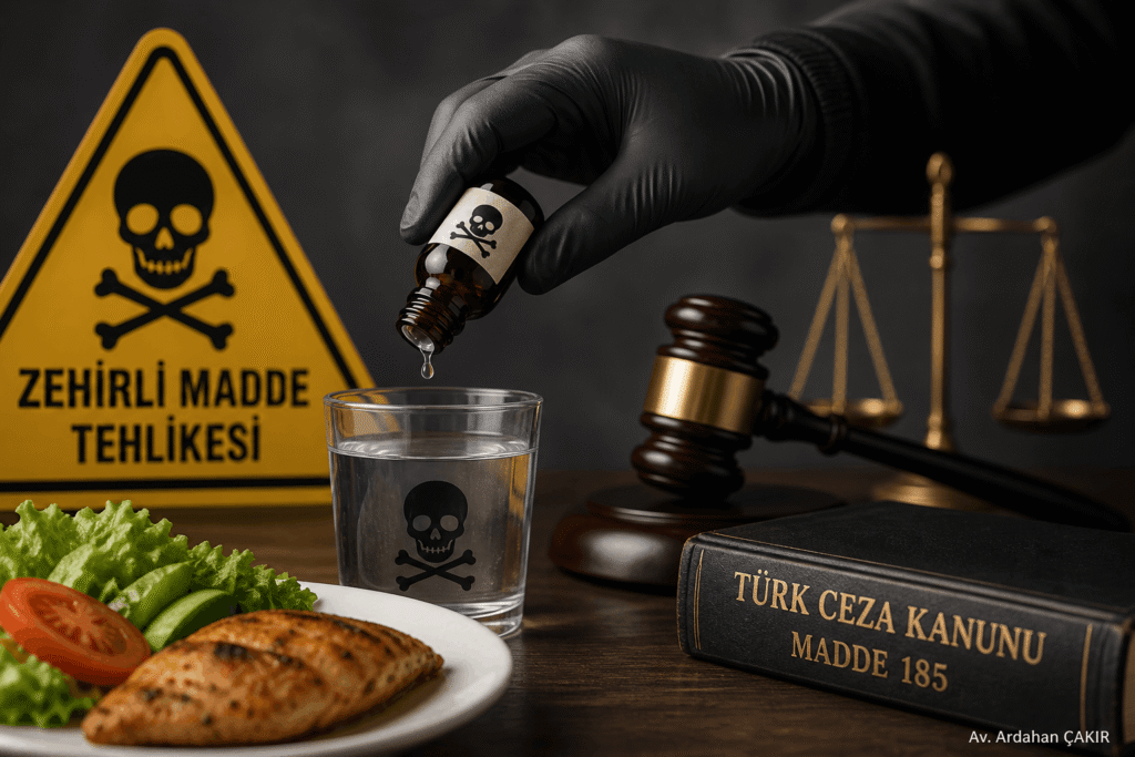 yemekle zehirleme suçu