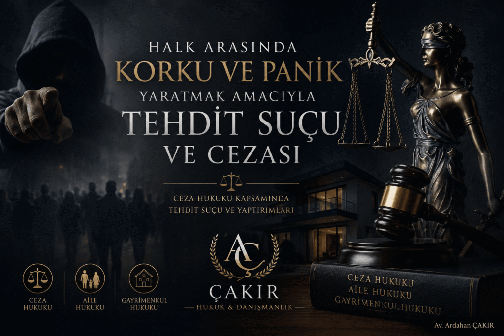 tehdit suçları ve hukuki yaptırımlar