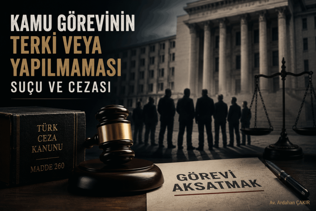 Kamu Görevinin Terkî