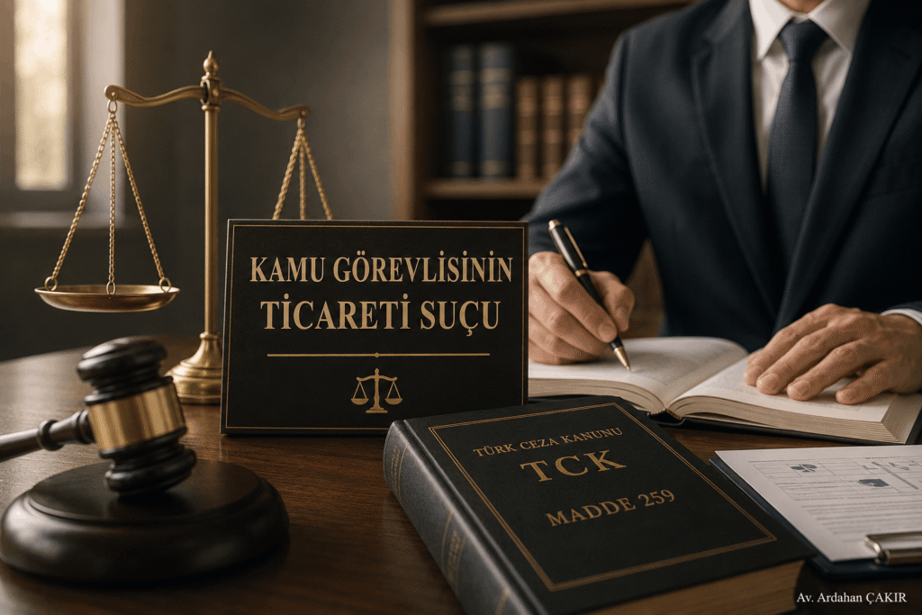 kamu görevlisinin ticareti