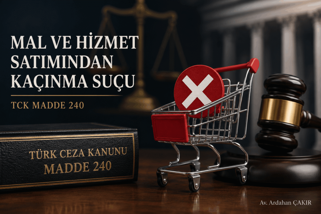 Satıştan kaçınma ve suçlar