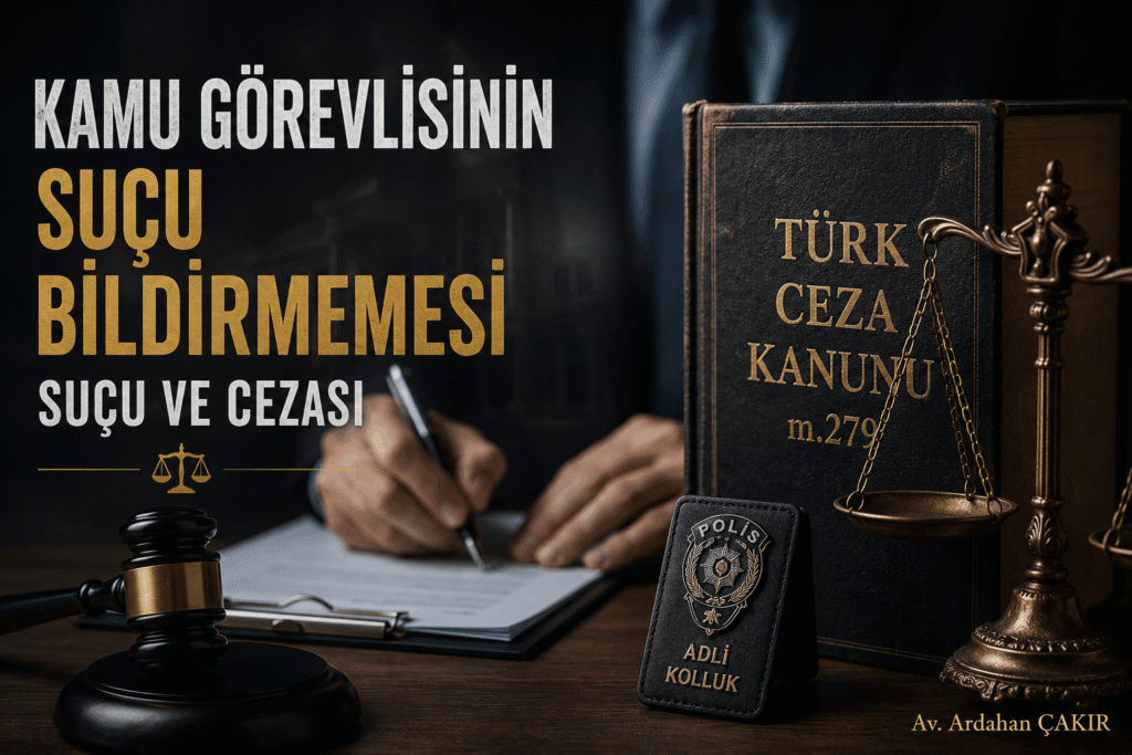 kamu çalışanının polise bildirmemesi