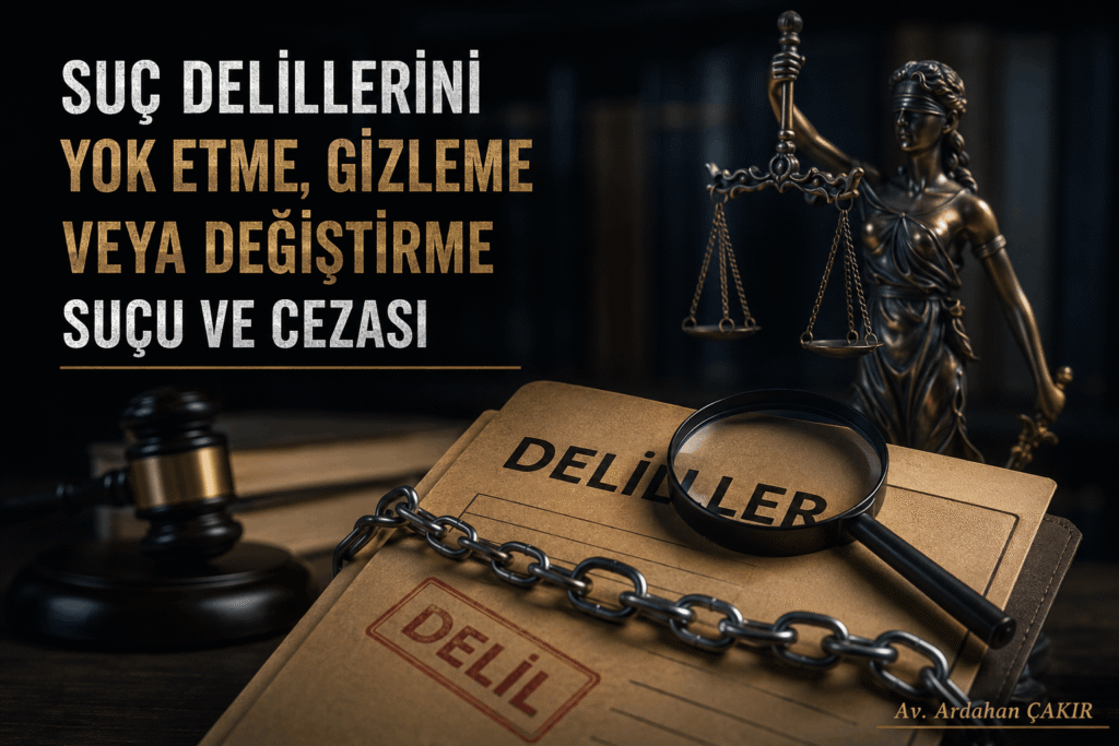 delilleri yok etme suçu