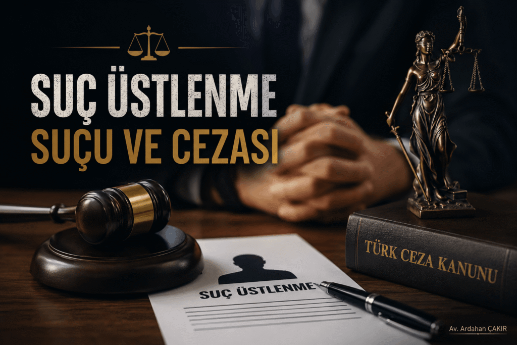 Suç üstlenme
