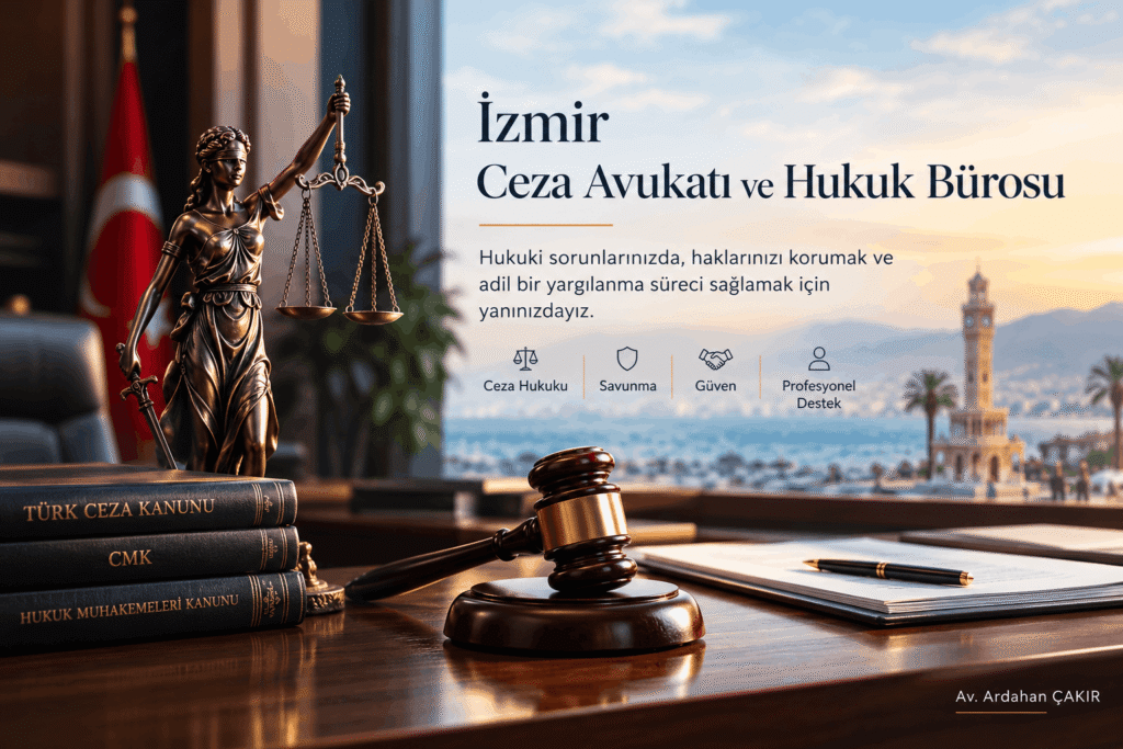 İzmir Ceza Avukatı Hukuk Bürosu