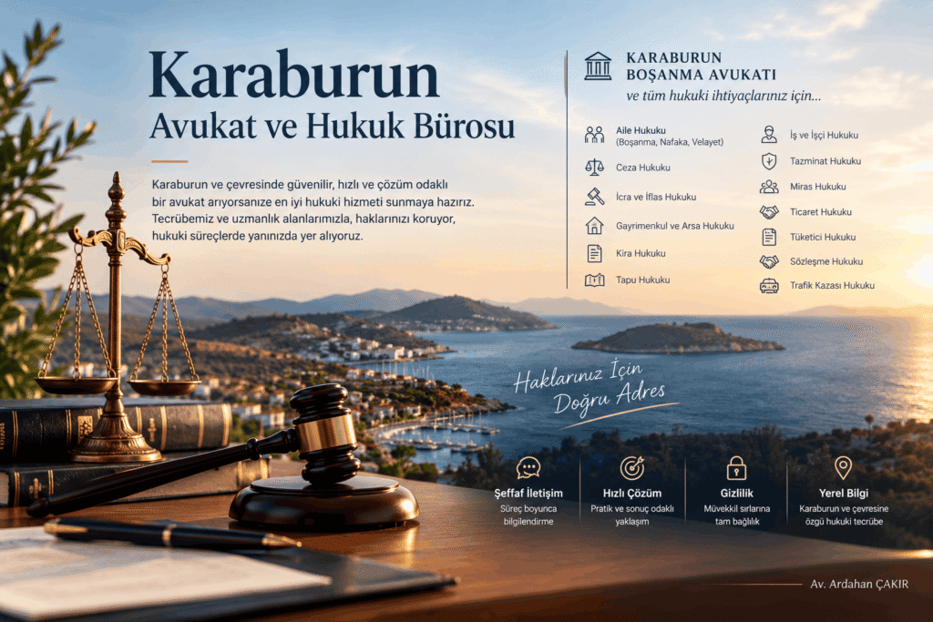 Karaburun Avukat ve Hukuk Bürosu